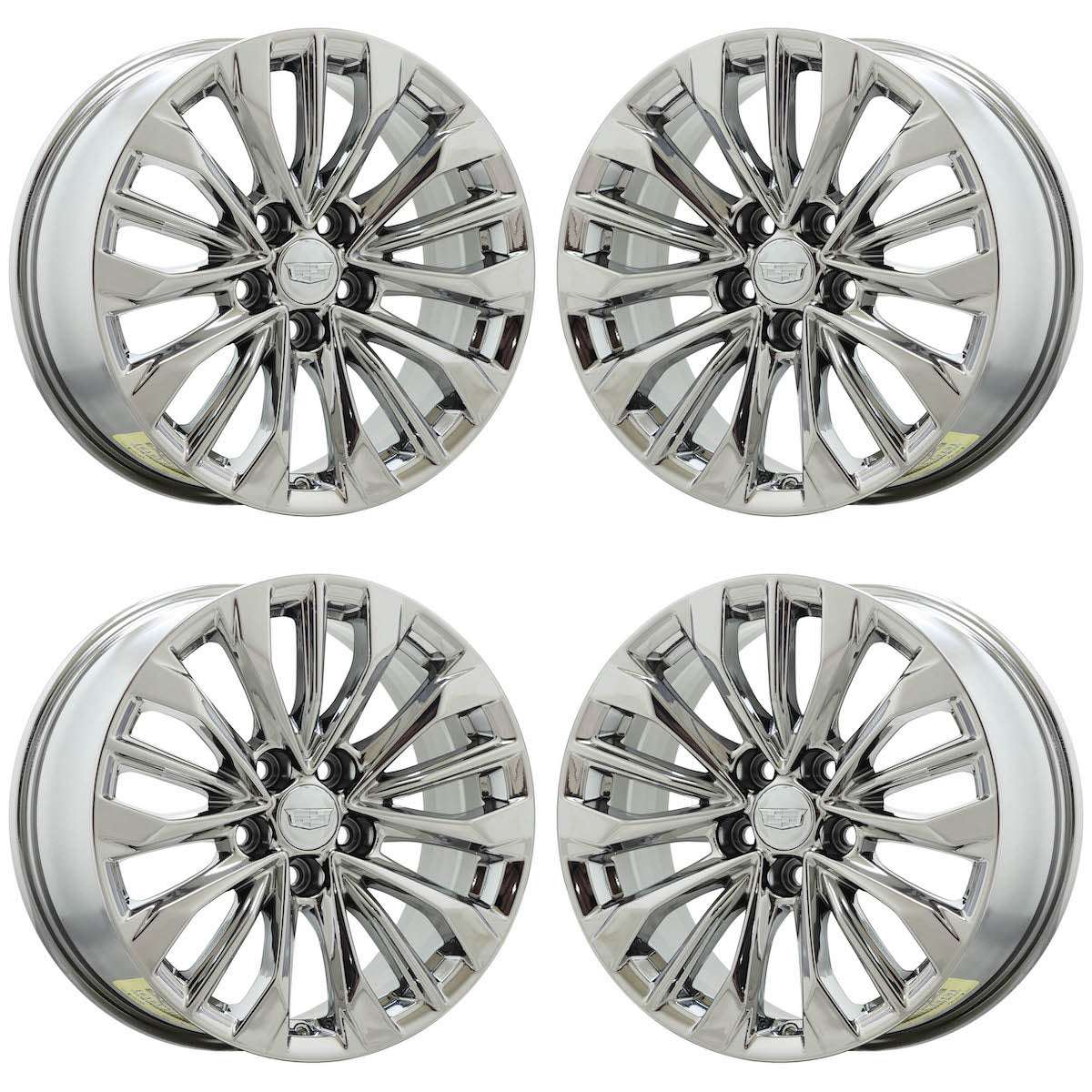 18" Cadillac XT4 Bright Chrome wheels rims Factory OEM set gz088 EXCHANGE